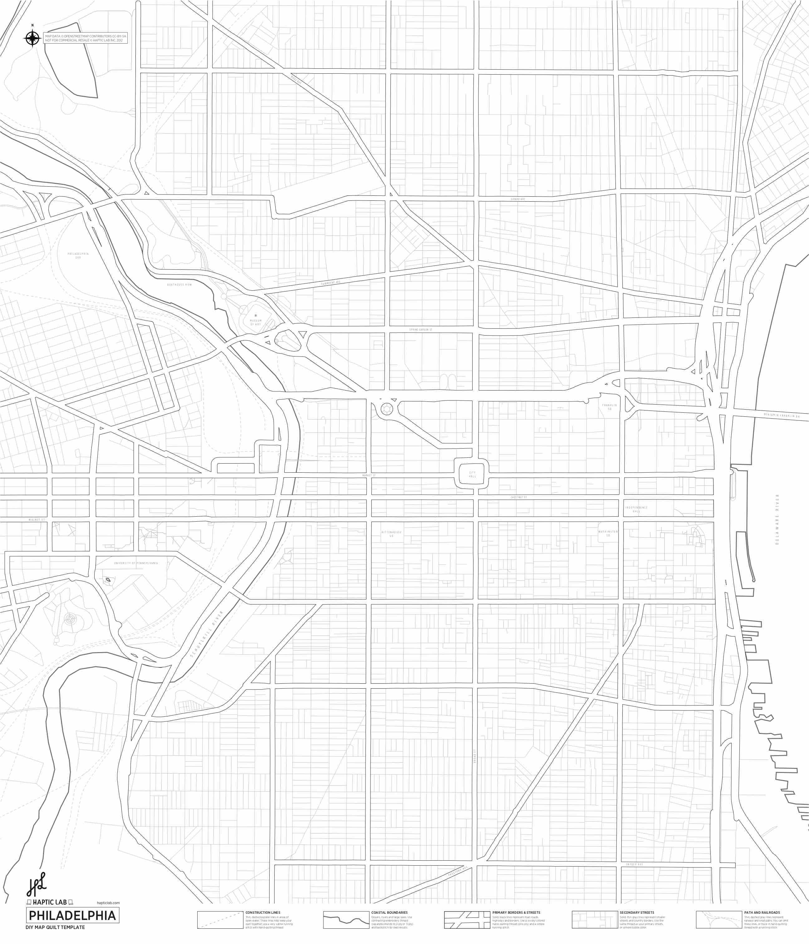 DIY Map Quilts - Haptic Lab