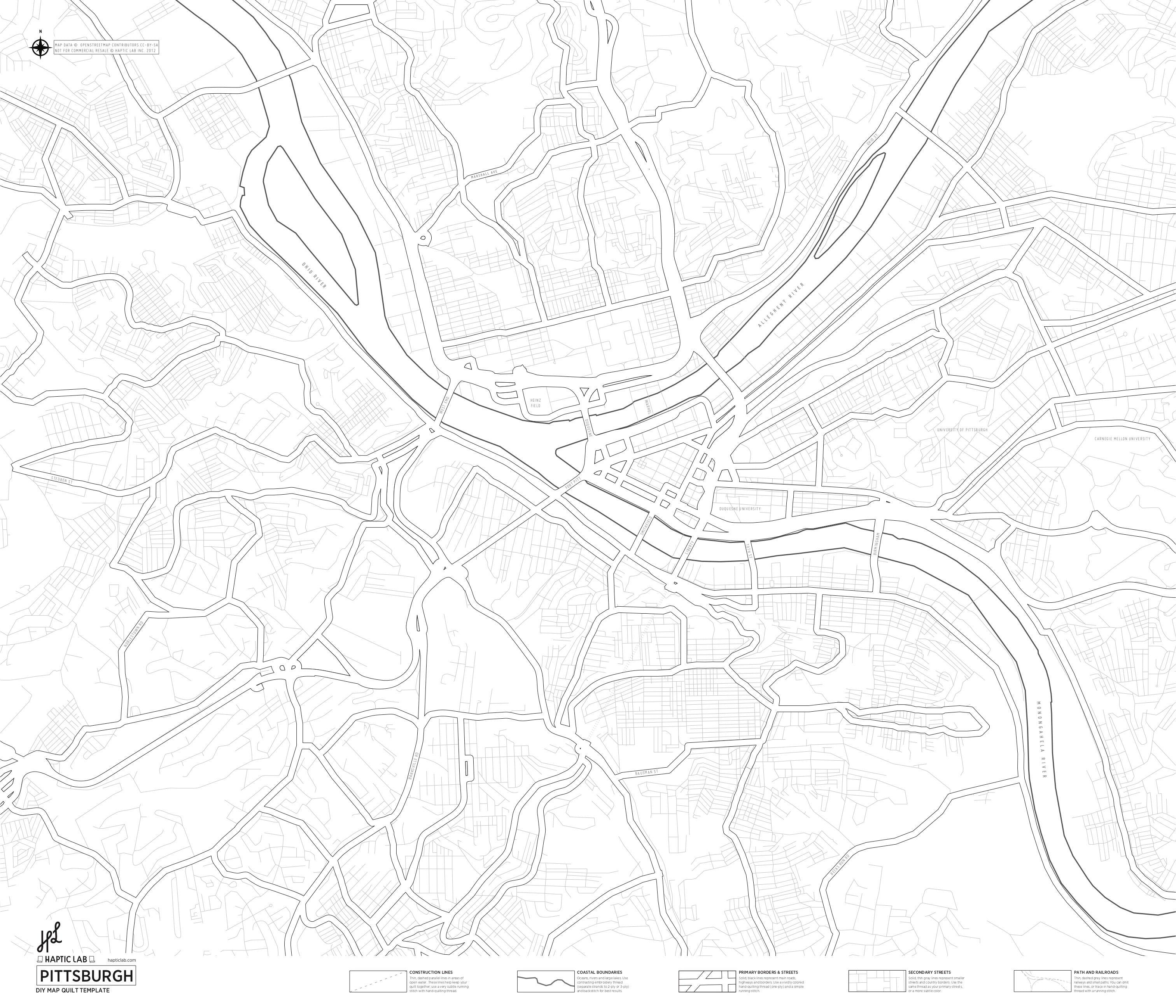 DIY Map Quilts - Haptic Lab