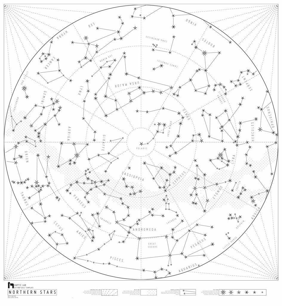 DIY Quilt - Constellation