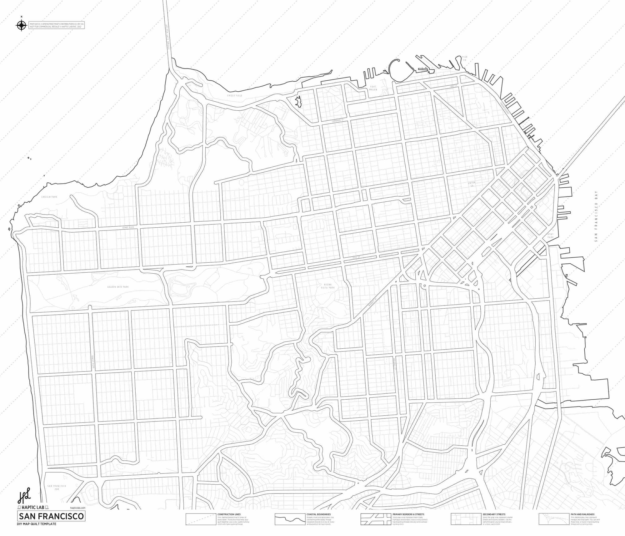 DIY Map Quilts - Haptic Lab