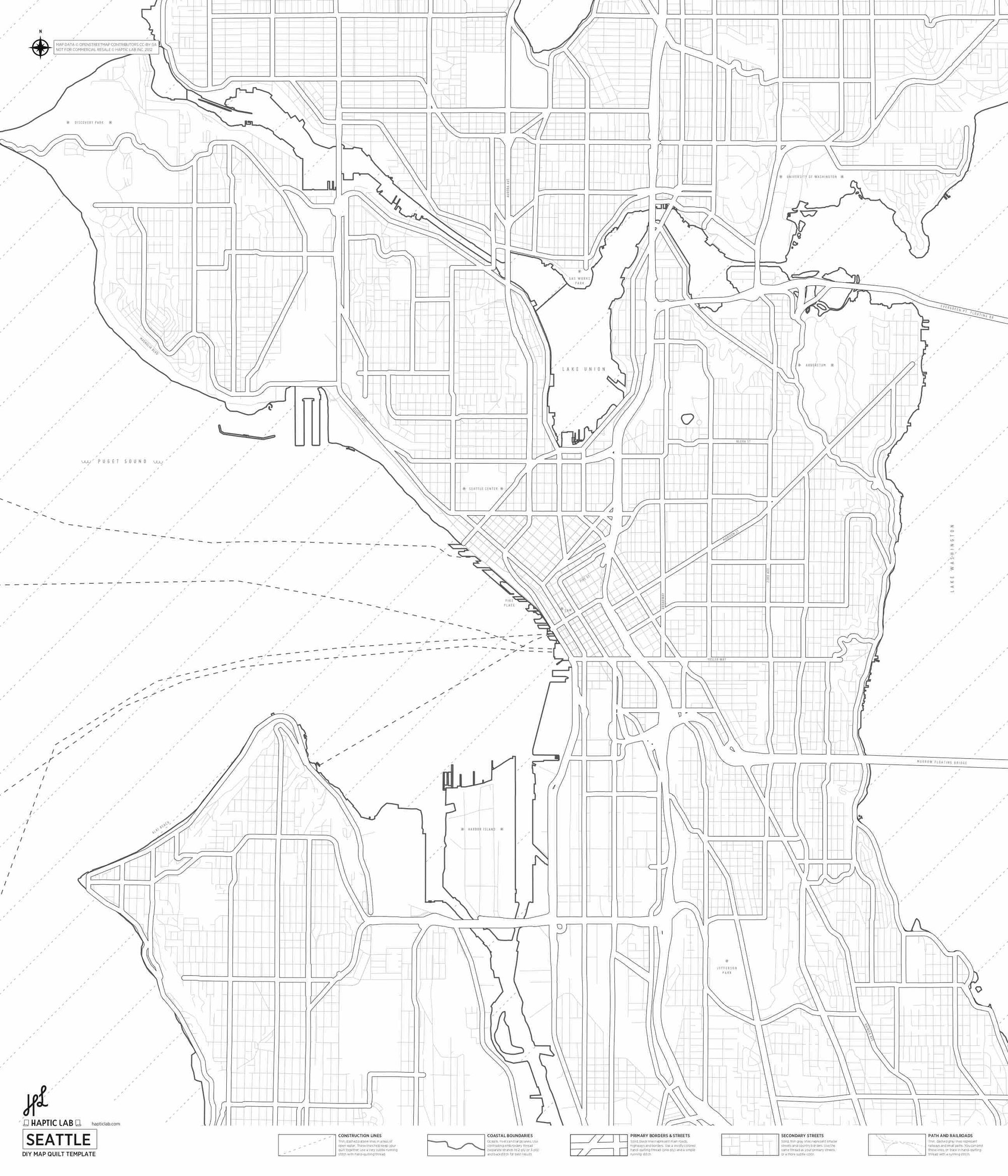 DIY Map Quilts - Haptic Lab