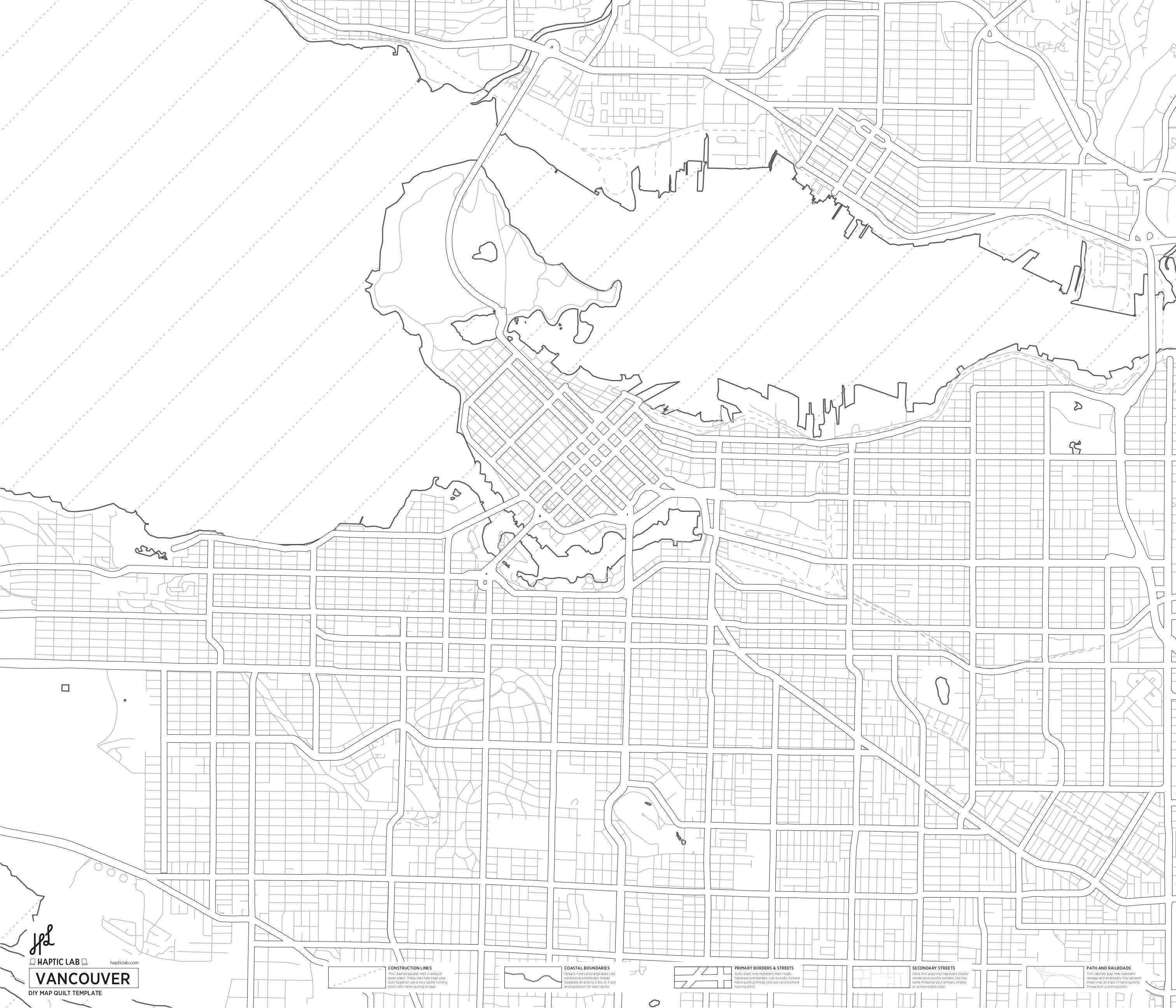 DIY Map Quilts - Haptic Lab