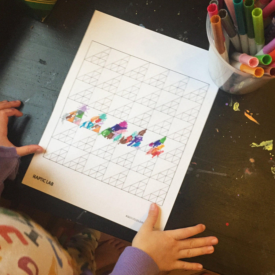 Quilt Coloring Book Diy Kits