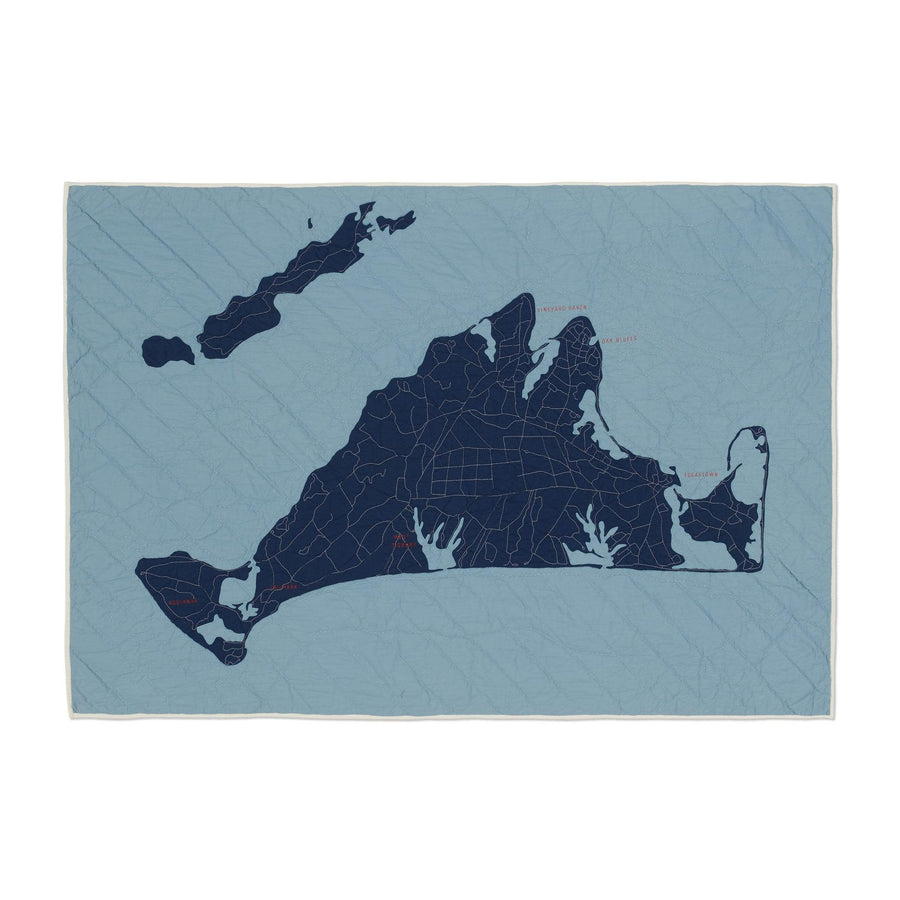 Marthas Vineyard Quilt Navy Coastal Quilts
