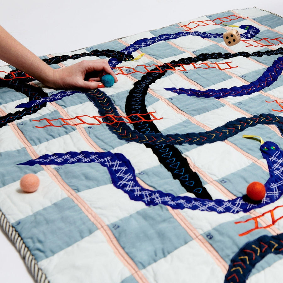 Snakes And Ladders Game Quilts