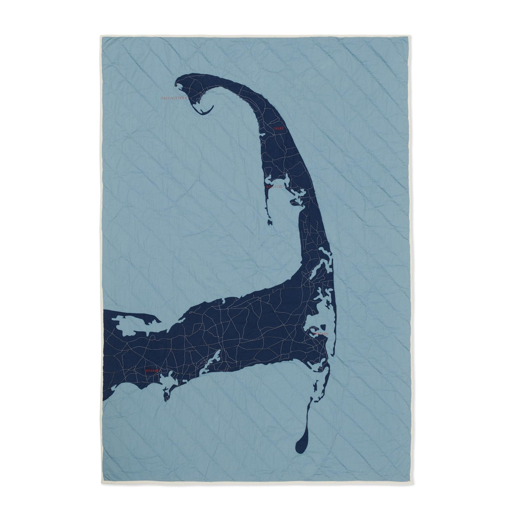 Cape Cod Quilt - Coastal Quilt by Haptic Lab