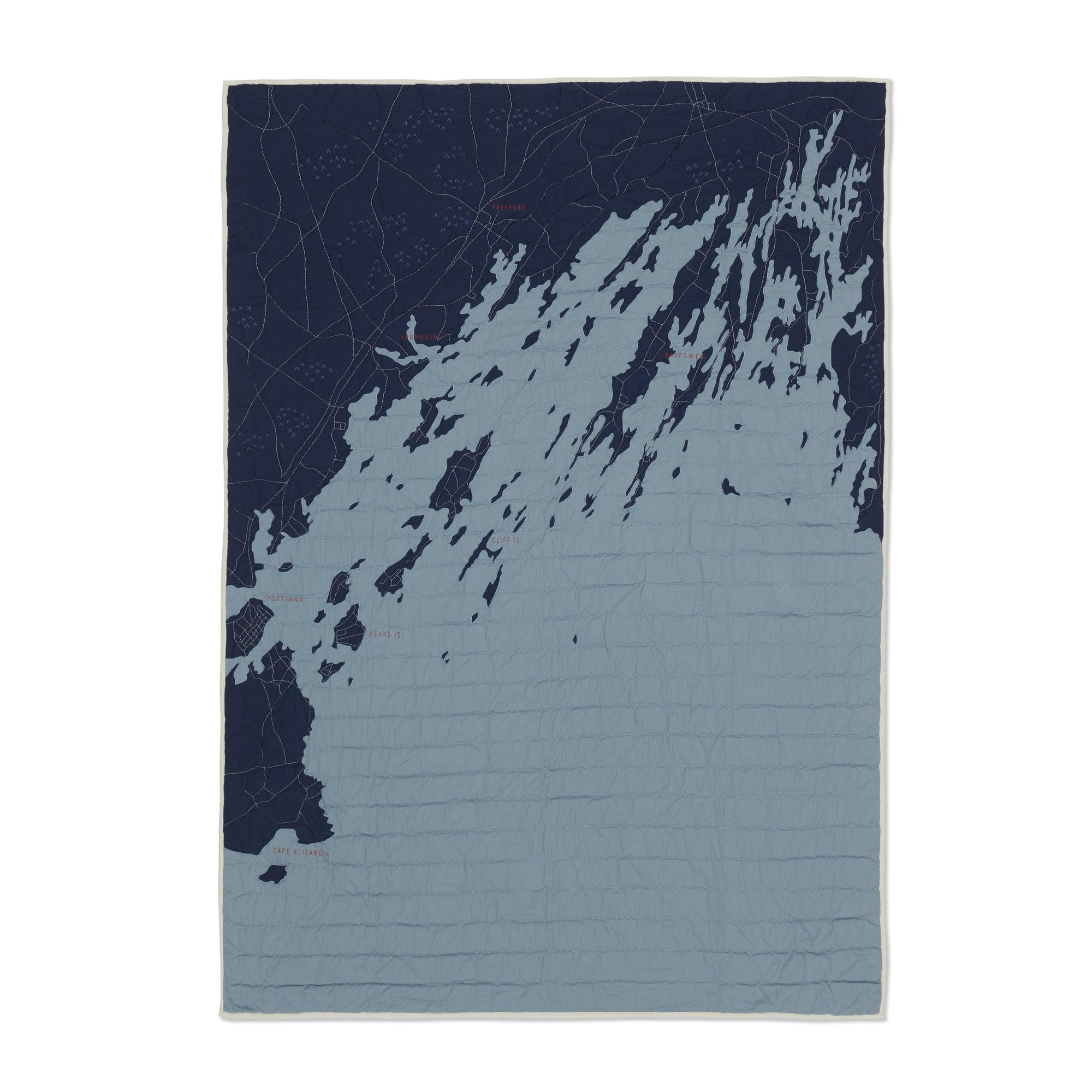 Casco Bay Quilt - Coastal Quilts by Haptic Lab