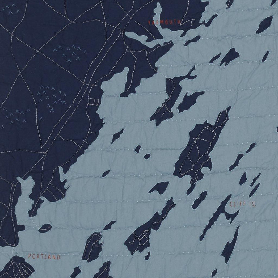 Casco Bay Quilt - Coastal Quilts by Haptic Lab