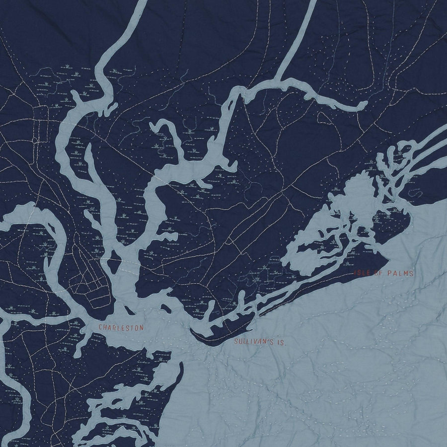 Charleston Quilt - Coastal Quilt by Haptic Lab