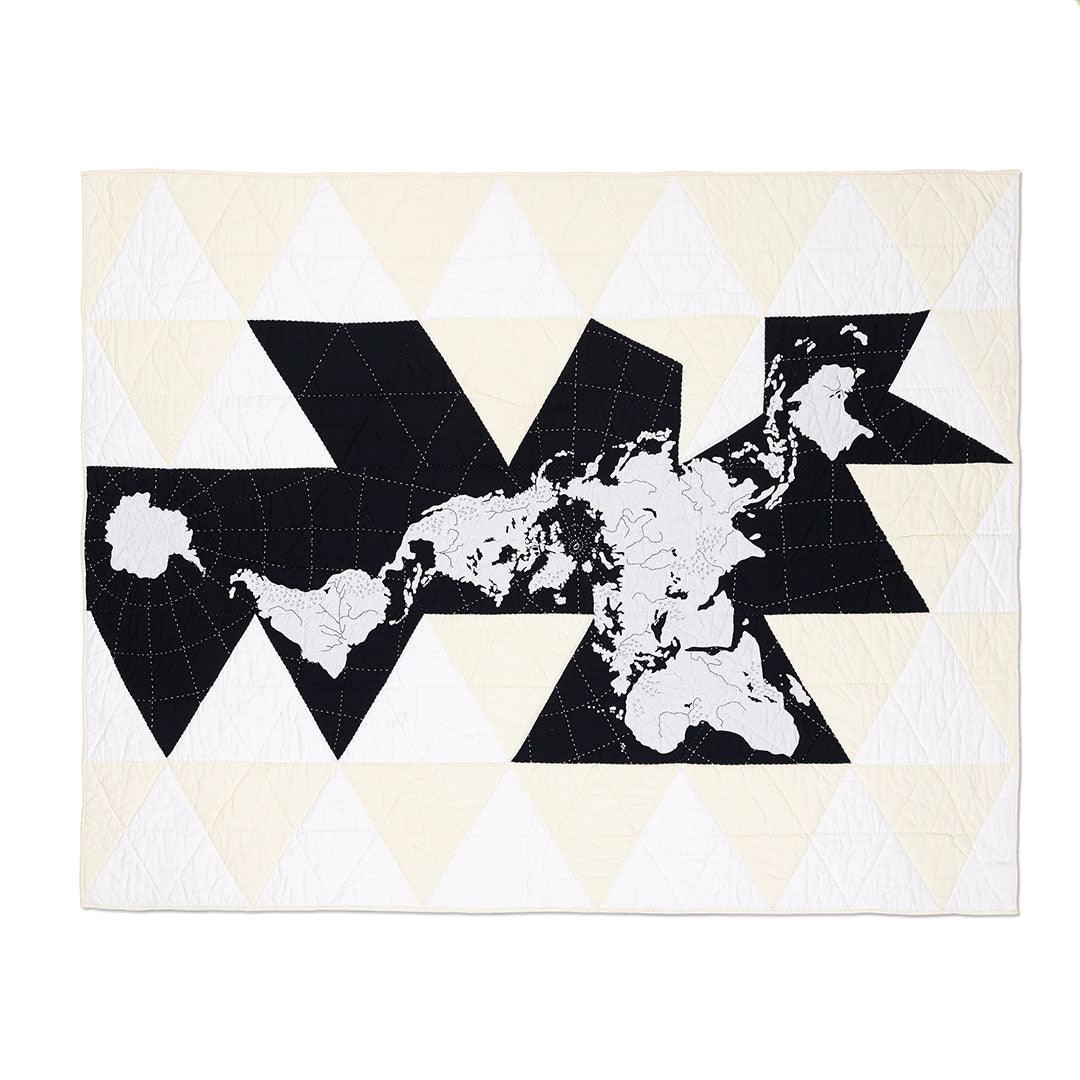 Dymaxion World Map Quilt