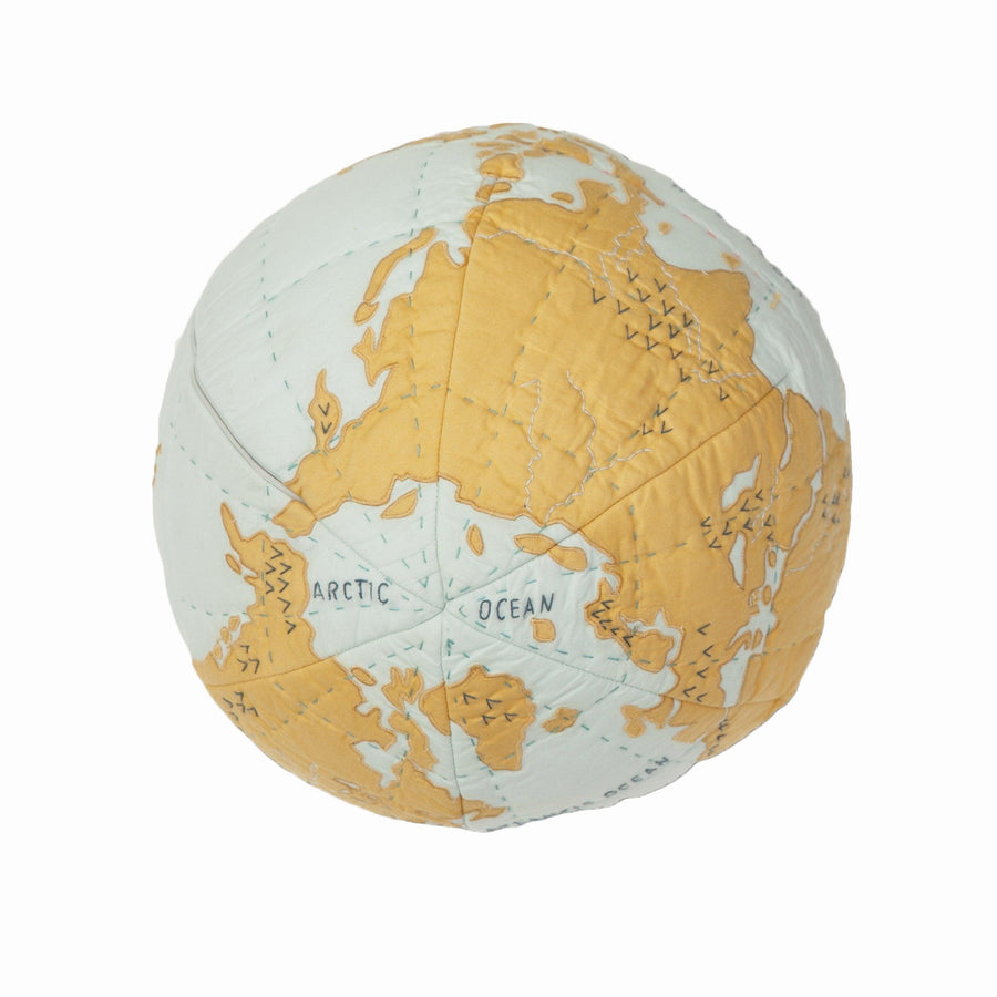 Pillow Globe - Blue/gold