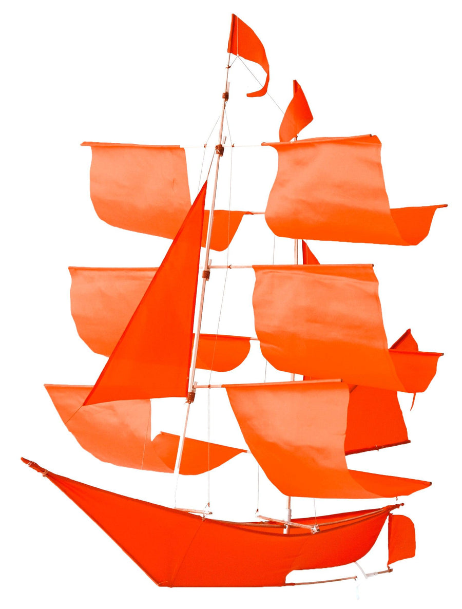 The classic Sailing Ship Kite by Haptic Lab doubles as a baby mobile.