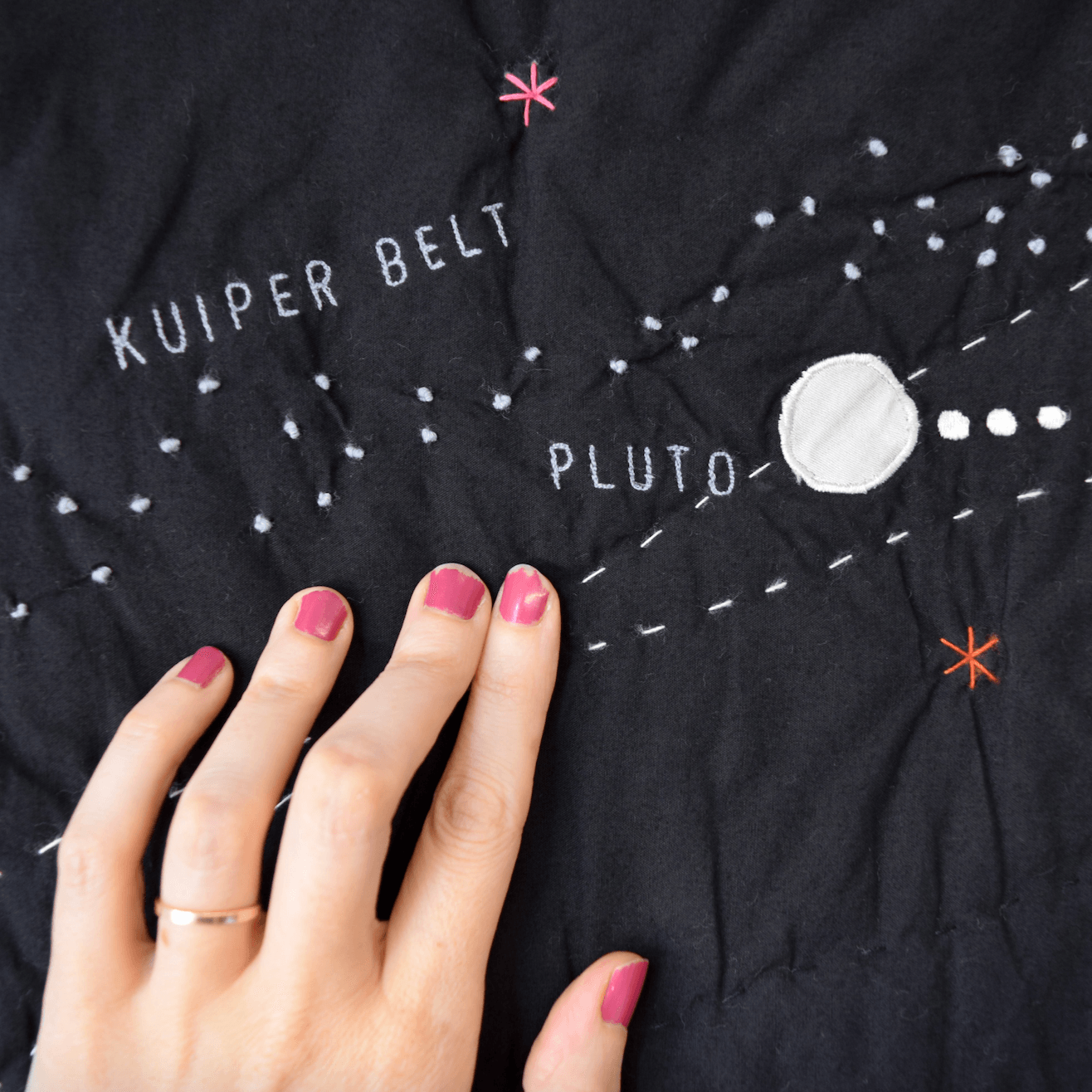 Solar System Quilt - Haptic Lab